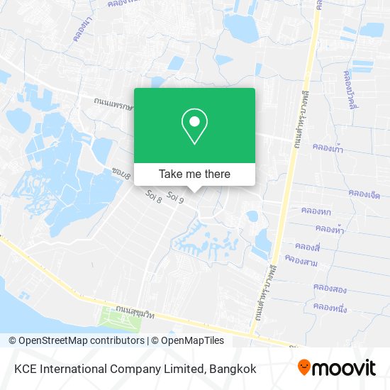 KCE International Company Limited map