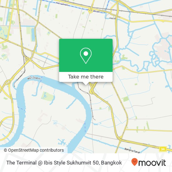 The Terminal @ Ibis Style Sukhumvit 50 map