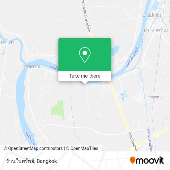 ร้านใบทรัพย์ map