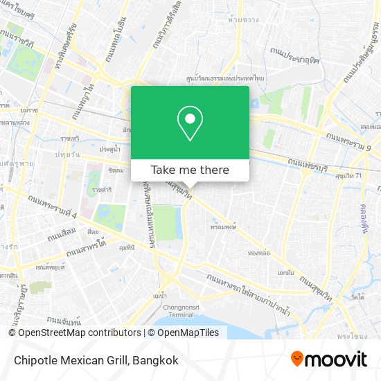 Chipotle Mexican Grill map