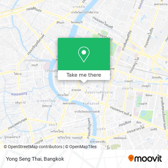 Yong Seng Thai map