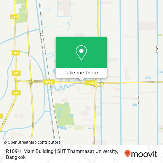 R109-1 Main Building | SIIT Thammasat University map