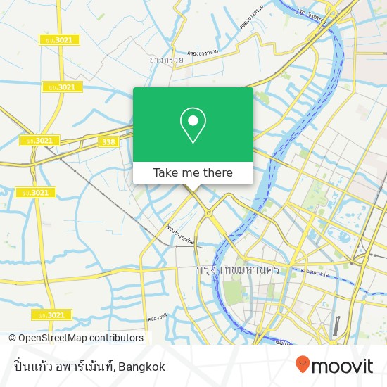 ปิ่นแก้ว อพาร์เม้นท์ map