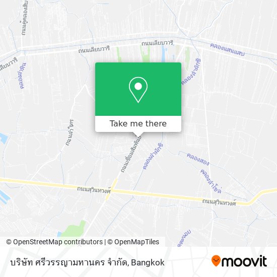 บริษัท ศรีวรรญามหานคร จำกัด map