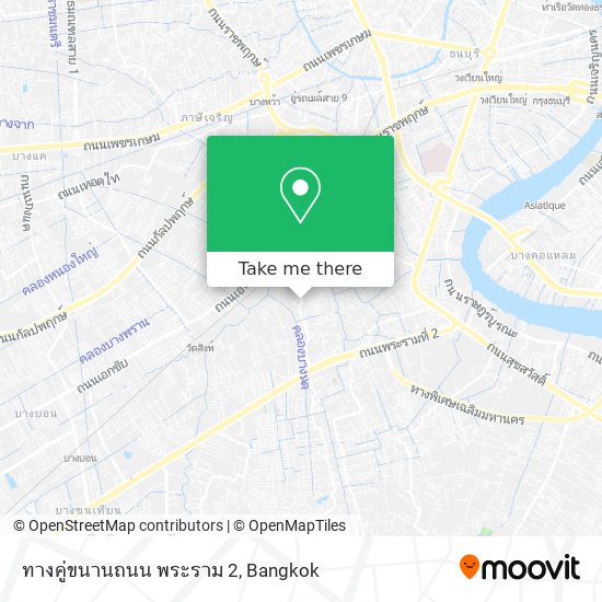 ทางคู่ขนานถนน พระราม 2 map