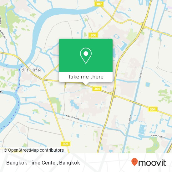 Bangkok Time Center map