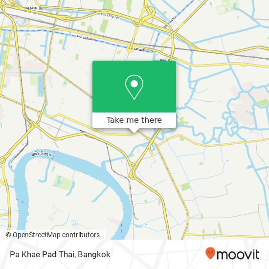 Pa Khae Pad Thai map