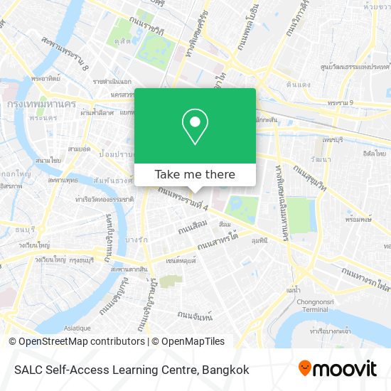 SALC Self-Access Learning Centre map