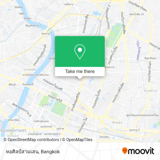 หอศิลป์สามเสน map