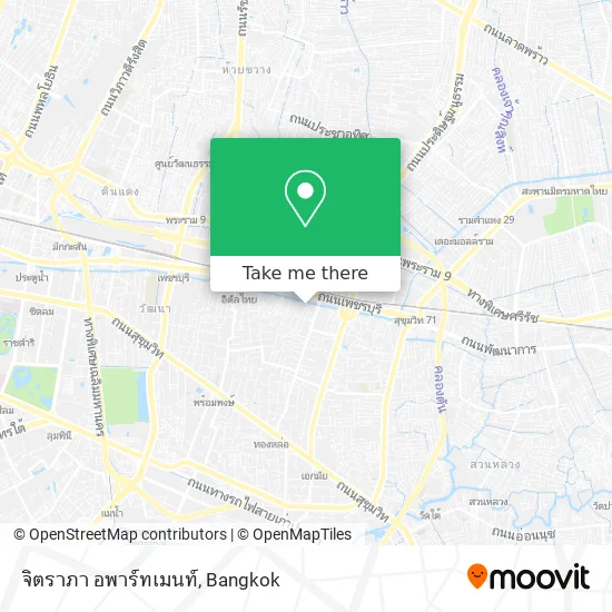 จิตราภา อพาร์ทเมนท์ map