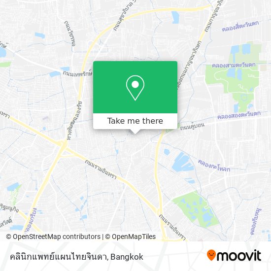 คลินิกแพทย์แผนไทยจินดา map