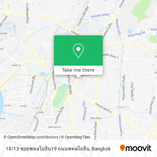 18 / 13 ซอยพหลโยธิน19 ถนนพหลโยธิน map