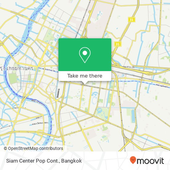Siam Center Pop Cont. map