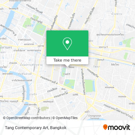 Tang Contemporary Art map