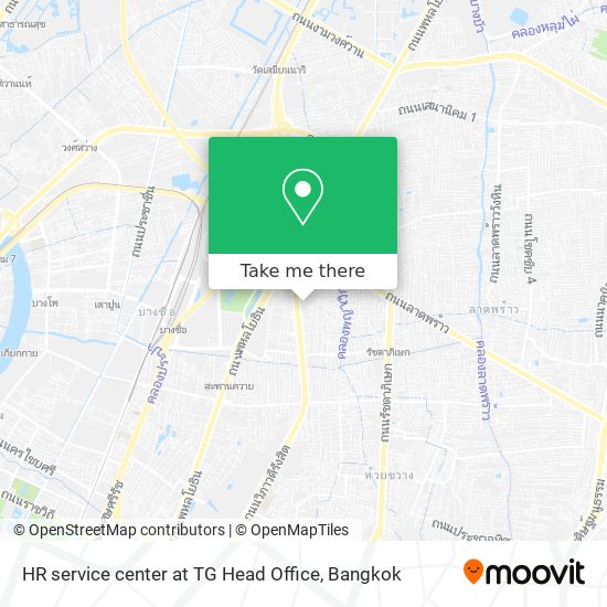 HR service center at TG Head Office map