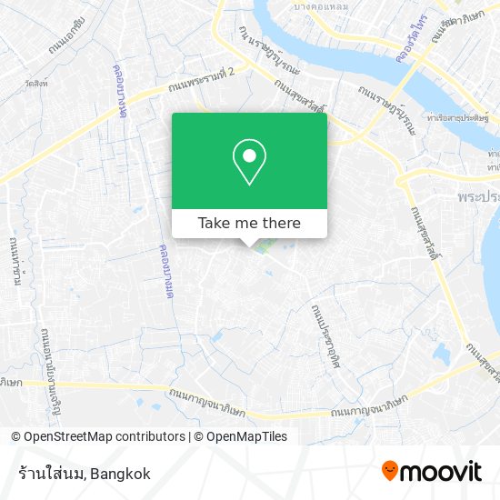 ร้านใส่นม map