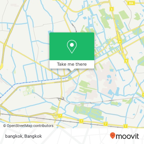 bangkok map