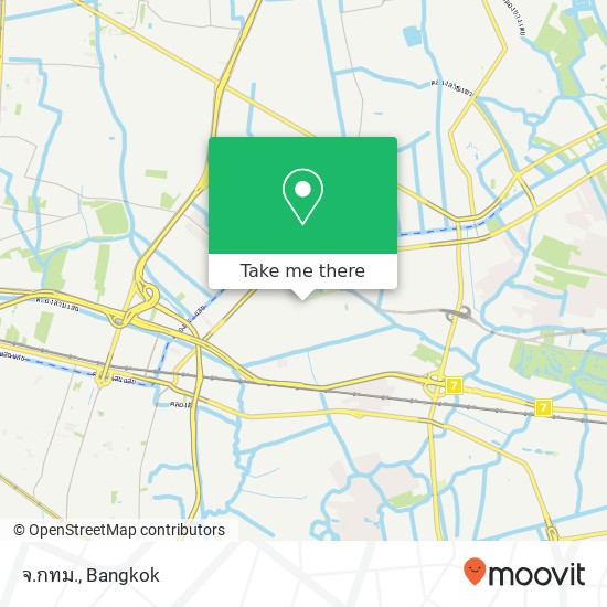 จ.กทม. map