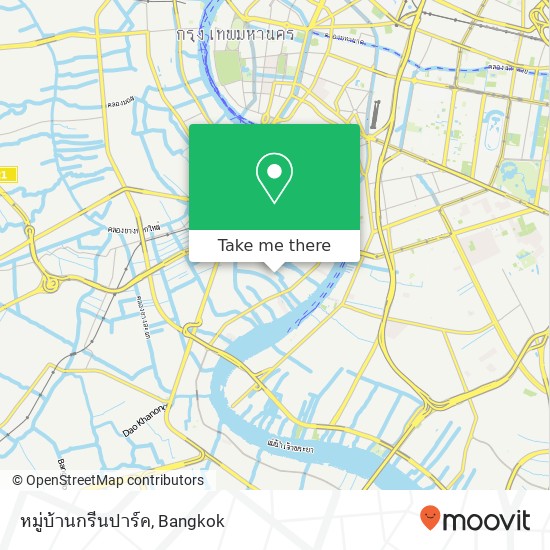 หมู่บ้านกรีนปาร์ค map