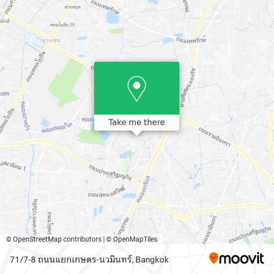 71/7-8 ถนนแยกเกษตร-นวมินทร์ map