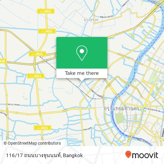 116/17 ถนนบางขุนนนท์ map