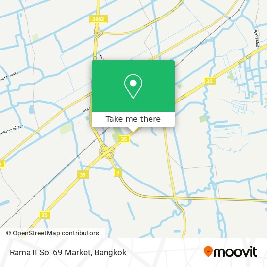Rama II Soi 69 Market map