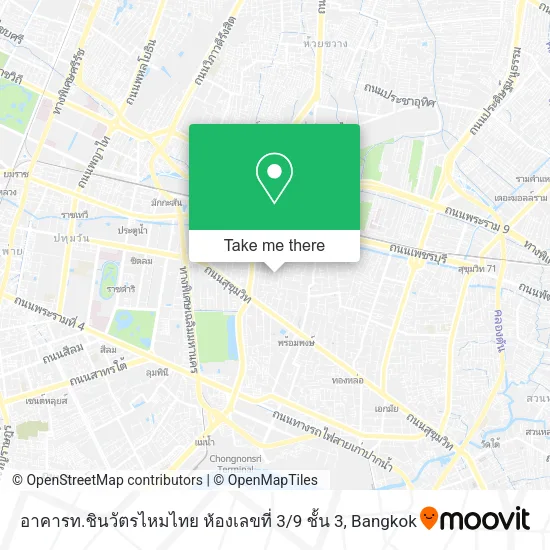 อาคารท.ชินวัตรไหมไทย ห้องเลขที่ 3 / 9 ชั้น 3 map
