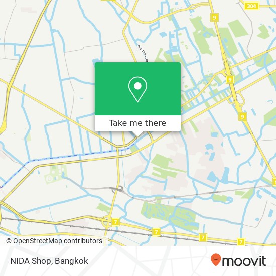 NIDA Shop map