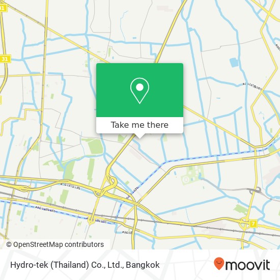 Hydro-tek (Thailand) Co., Ltd. map