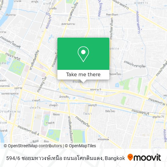 594 / 6 ซอยมหาวงษ์เหนือ ถนนอโศกดินแดง map