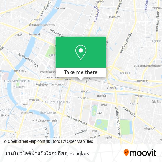 เรนโบว์ไอซ์น้ำแข็งใสกะทิสด map