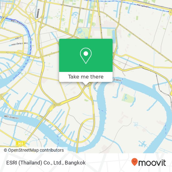 ESRI (Thailand) Co., Ltd. map