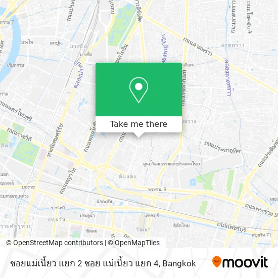 ซอยแม่เนี้ยว แยก 2 ซอย แม่เนี้ยว แยก 4 map