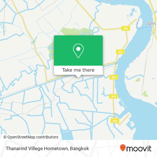 Thanarind Villege Hometown map