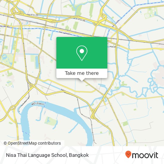 Nisa Thai Language School map