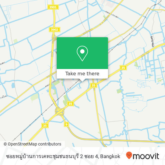 ซอยหมู่บ้านการเคหะชุมชนธนบุรี 2 ซอย 4 map