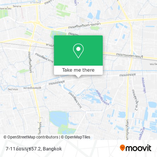 7-11อ่อนนุช57.2 map