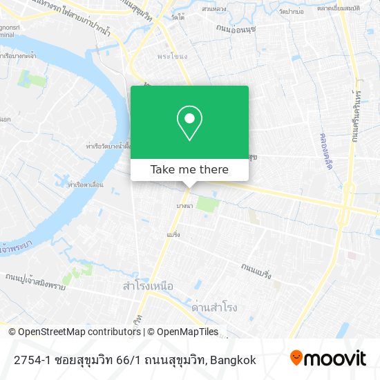 2754-1 ซอยสุขุมวิท 66 / 1 ถนนสุขุมวิท map