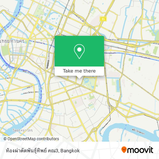 ห้องผ่าตัดพันธุ์ทิพย์ คณ3 map