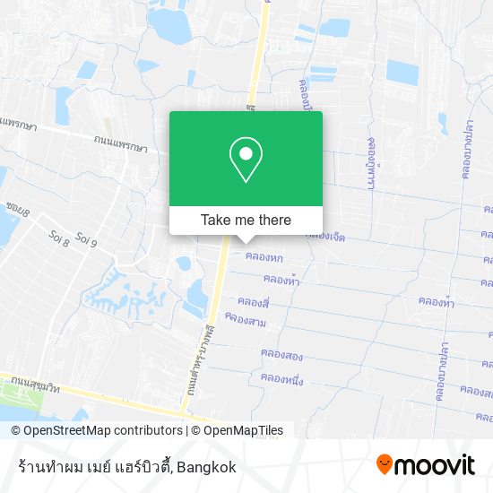 ร้านทำผม เมย์ แฮร์บิวตี้ map