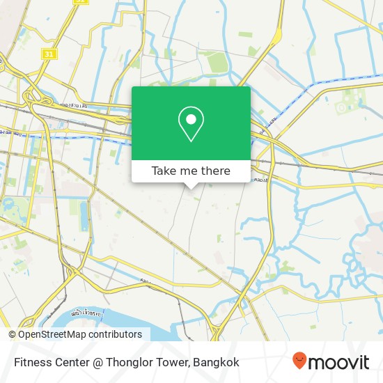 Fitness Center @ Thonglor Tower map