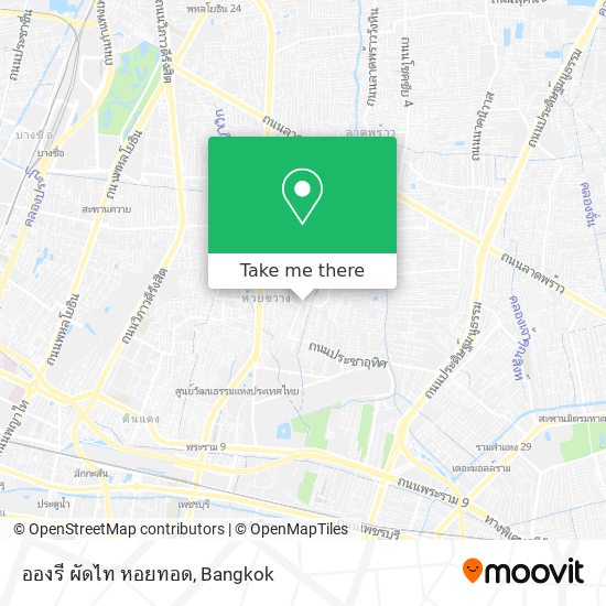 อองรี ผัดไท หอยทอด map