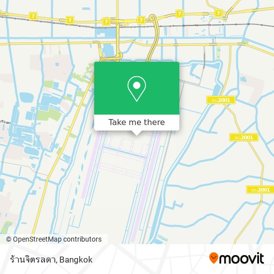 ร้านจิตรลดา map