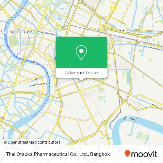 Thai Otsuka Pharmaceutical Co., Ltd. map