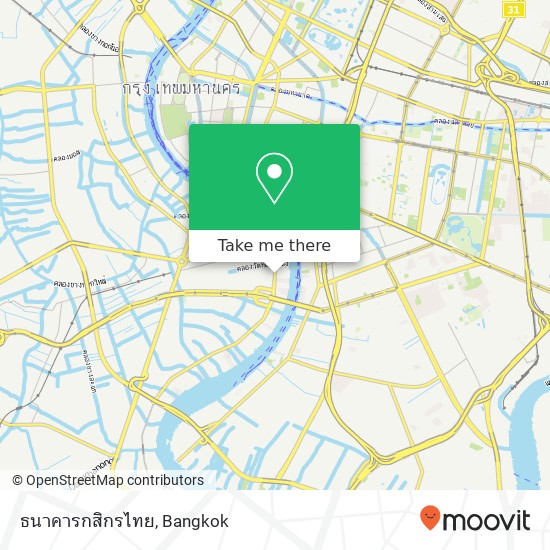 ธนาคารกสิกรไทย map