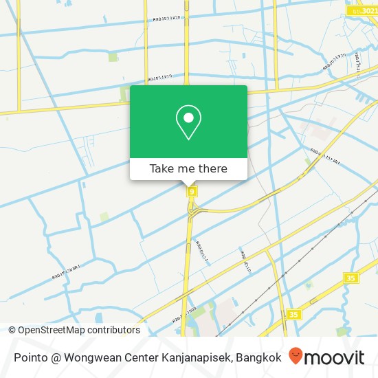 Pointo @ Wongwean Center Kanjanapisek map