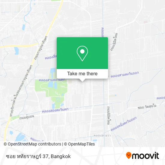 ซอย หทัยราษฎร์ 37 map