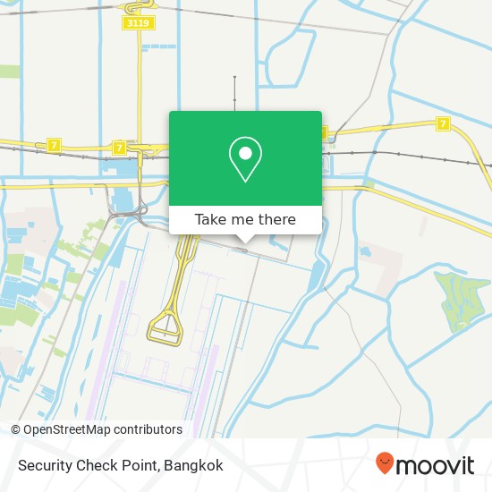 Security Check Point map
