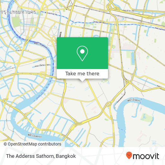 The Adderss Sathorn map