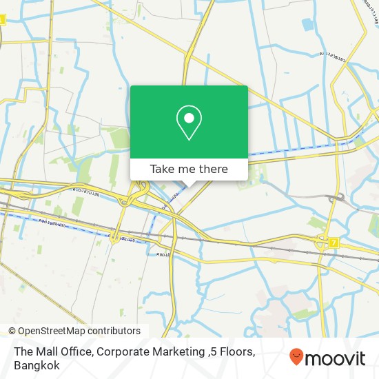 The Mall Office, Corporate Marketing ,5 Floors map